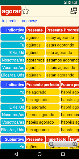 Spanish Verbs and Grammar screenshot 4