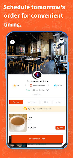 HUNGRS: Food Delivery Screen 2
