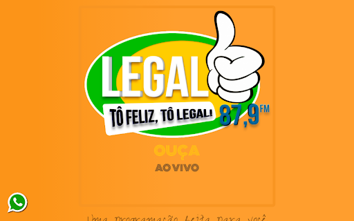 Android application Rádio Legal FM Bom Jesus/GO screenshort