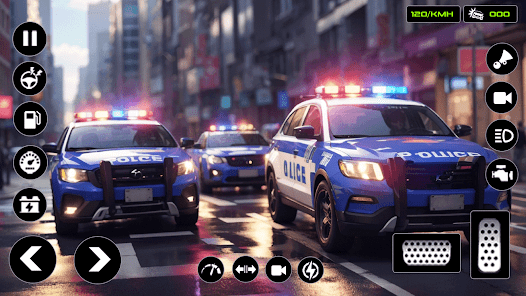American Police Car Chase Game 0.1 APK + Mod (Unlimited money) untuk android