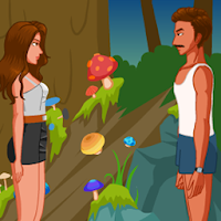 Игра поцелуй: коснуться ее сердца 3 в лесу