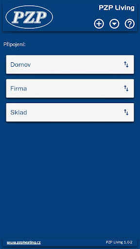 Android application PZP Living screenshort