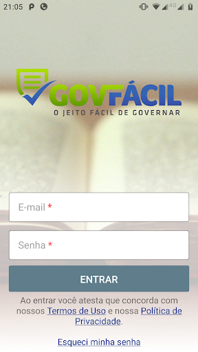 Android application GovFácil Gabinete screenshort