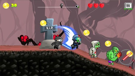 Little Ninja Run : An Adventure Survival