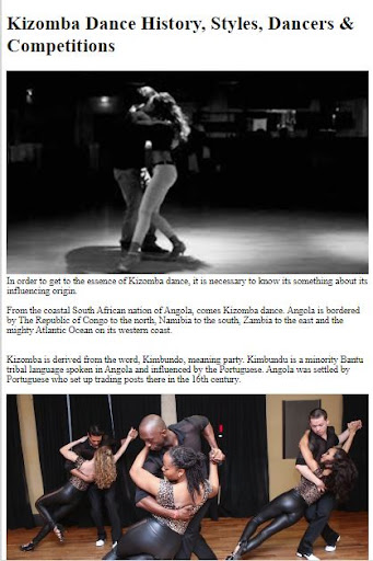 How to Kizomba Dance Screen 2