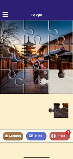Android application Tokyo Sightseeing Puzzle screenshort
