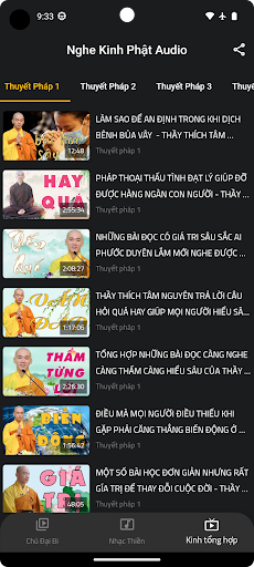 Android application Nghe Kinh Phật - Chú Đại Bi screenshort