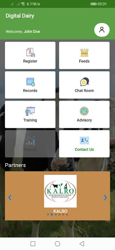 Digital Dairy Screen 3