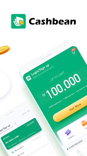 Cashbean-personal loan online screen 0