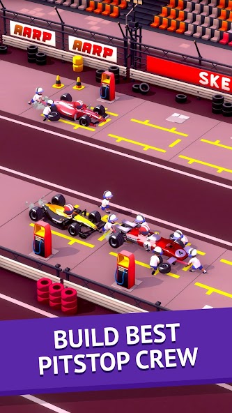 Idle Pit Stop Racing 1.14 APK + Mod (Free purchase) for Android