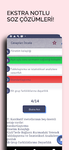 AUZEF Soru Çöz - Plus Screen 3