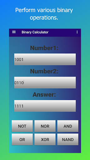 Programmers Calculator Screen 2