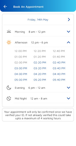 CheckUp Health At Home Screen 3