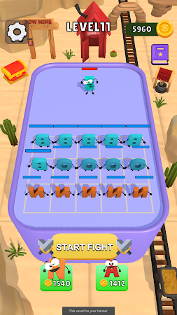 Game screenshot アルファベットロア合体 mod apk