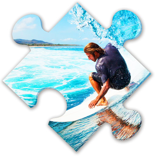 Sport Puzzles: quicker, bigger logo