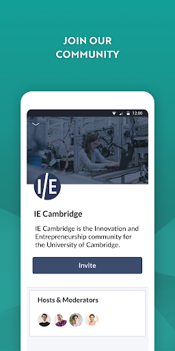 Android application Connect: IE Cambridge screenshort
