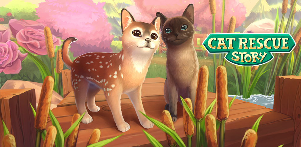 Banner Image Cat Rescue Story: pet game Mod APK