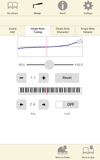 Screenshot of Piano Designer
