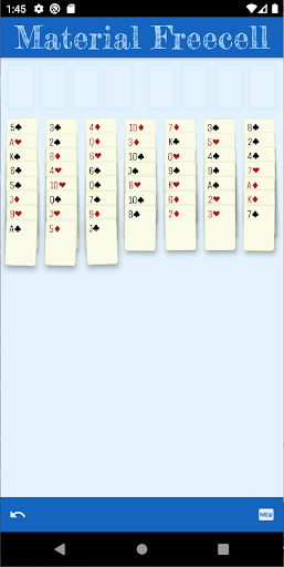 Material Freecell Screen 2