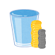 グラスとコイン ～表面張力ゲーム～ - Androidアプリ