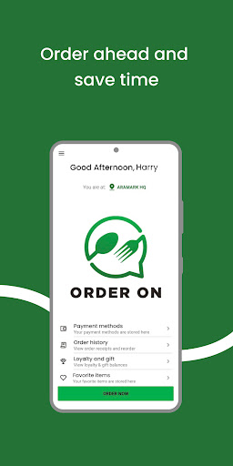 Screenshot of Order On!