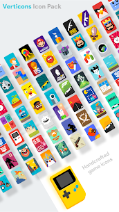 Verticons Icon Pack APK (исправленная/полная версия) 5