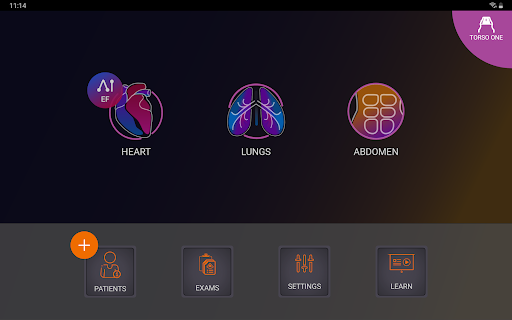 Android application Kosmos Ultrasound screenshort