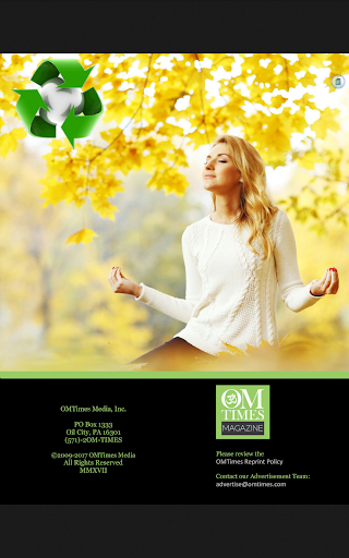 Screenshot of OMTimes Magazine