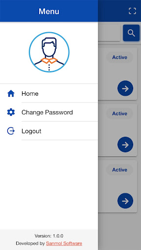 Android application EzySales screenshort