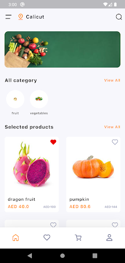 Android application Mazra Fresh screenshort