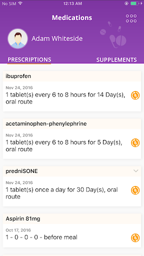 Convenient Care Screen 3