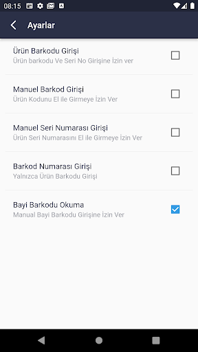 Stok Sayım Screen 3