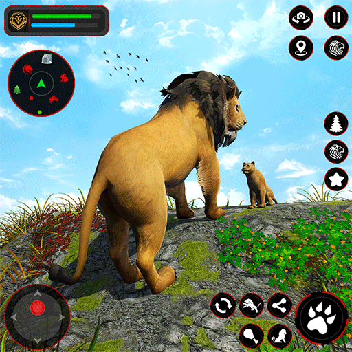 lion simulator: animal games