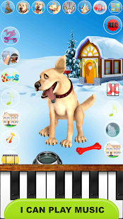 Talking John Dog Frozen City 211227 APK screenshots 7