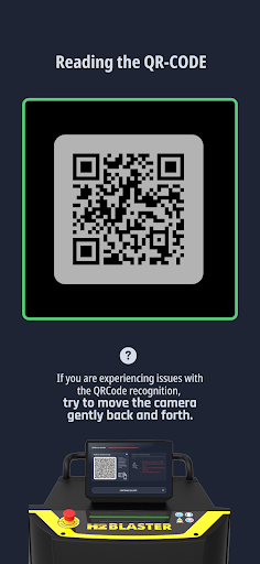 H2Blaster - Test Drive App Screen 2