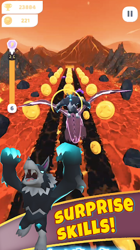 Monster Run: Wild Surfers Screen 2