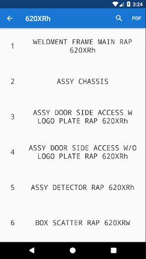 Rapiscan Part Finder