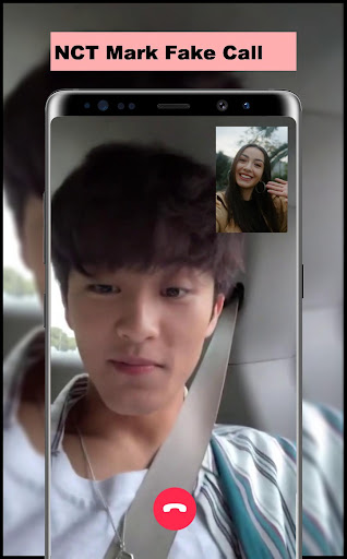 NCT Mark Fake Call Screen 2