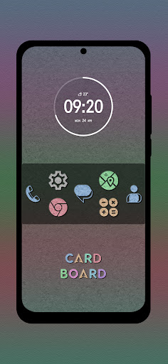 Screenshot of Cardboard Icon Pack