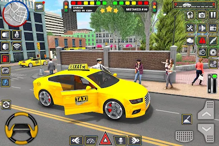 Simulador de jogos de táxi