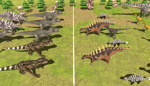 Jurassic Epic Dinosaur Battle 1.0.3 APK + Mod (Unlimited money) untuk android