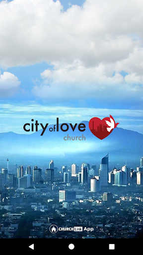 Android application City of Love Church screenshort