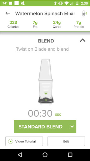 Android application NutriBullet Balance UK screenshort