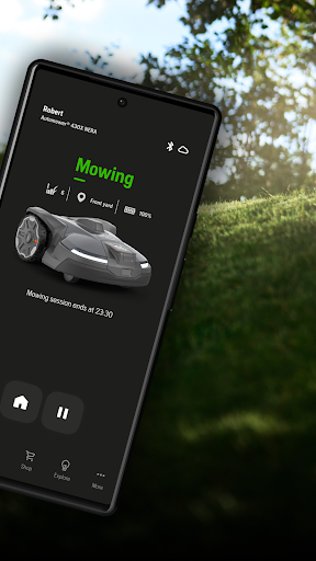 Screenshot of Automower Connect