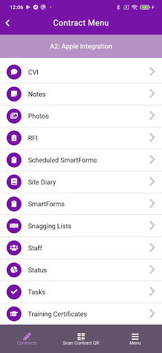 EasyBOP Contracts App Screen 3