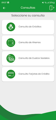 COOPERATIVA PINOZA LTDA. Screen 2