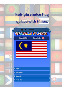 Flags: MemoryGame & Quiz