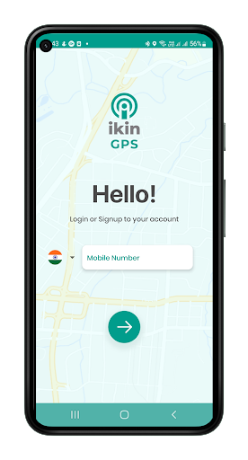Android application IKIN GPS screenshort