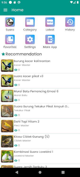 Suara Burung Walet Pikat - 12.65.83 - (Android)