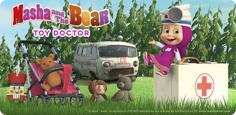 Masha and the Bear: Toy doctor